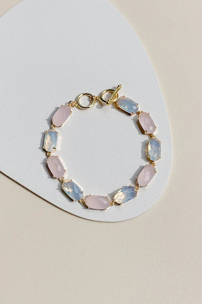Enchanted Sparkle Glass Crystal Bracelet