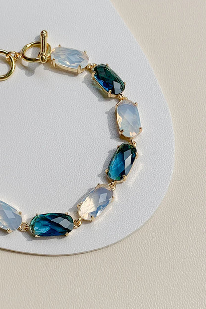 Enchanted Sparkle Glass Crystal Bracelet