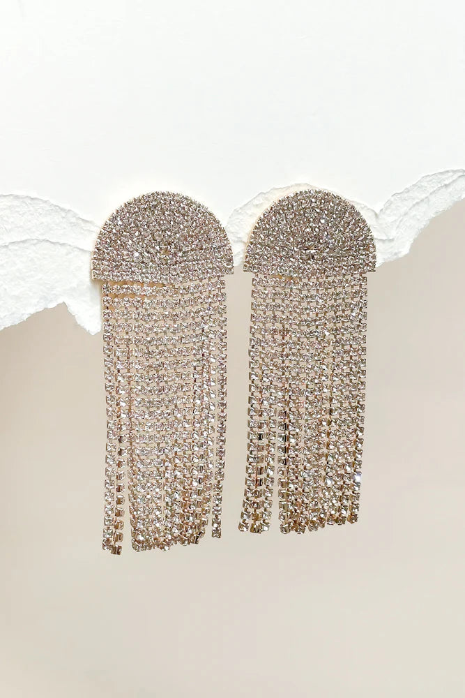Gold Party Earrings